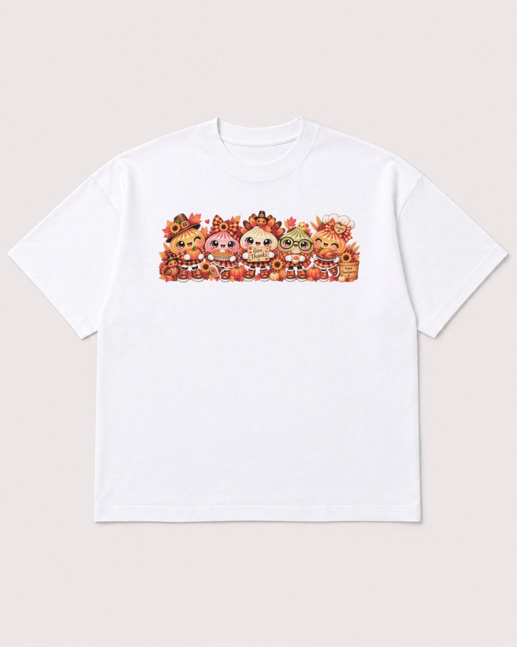 Mockup Boxy Heavyweight Tee White product