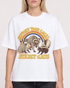 Mockup Boxy Heavyweight Tee White female close-up 08
