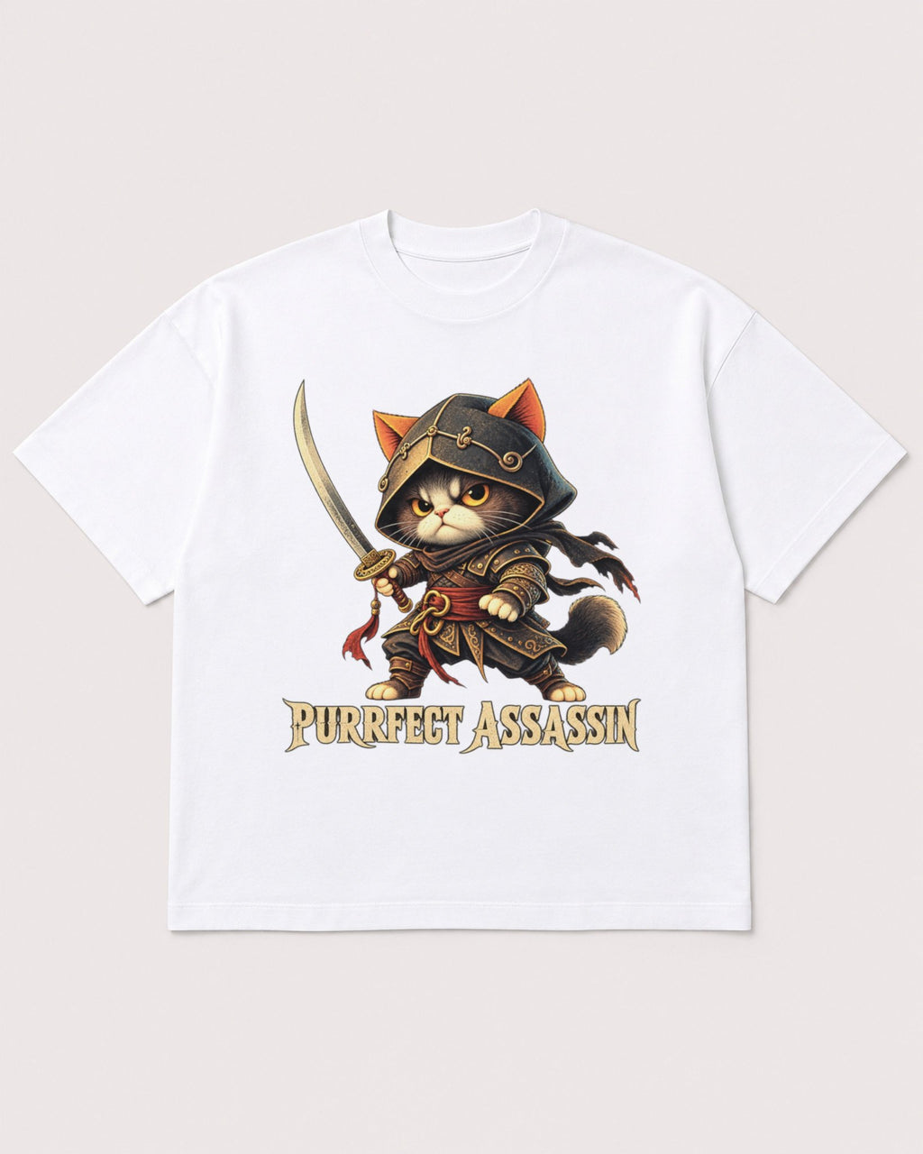Mockup Boxy Heavyweight Tee White product