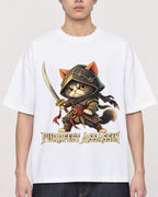 Mockup Boxy Heavyweight Tee White male close-up 01