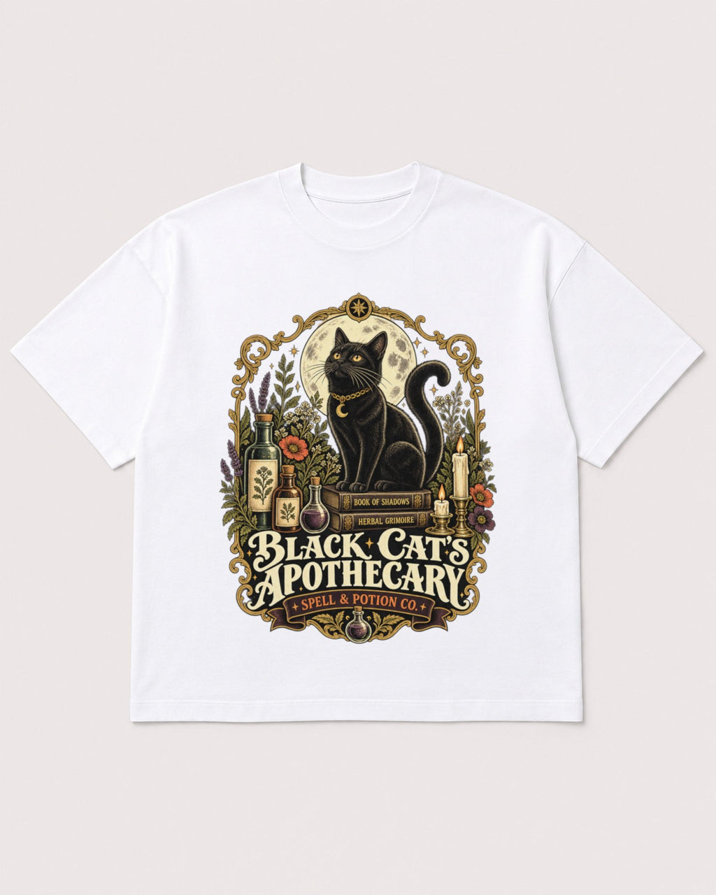 Mockup Boxy Heavyweight Tee White product