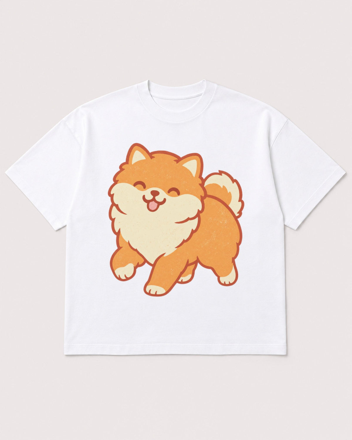 Mockup Boxy Heavyweight Tee White product