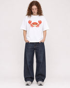 Mockup Boxy Heavyweight Tee White female full-body 09