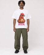 Mockup Boxy Heavyweight Tee White male full-body 04