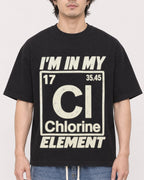 Mockup Boxy Heavyweight Tee Black male close-up 03