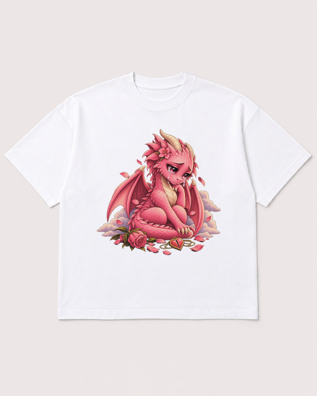 Mockup Boxy Heavyweight Tee White product