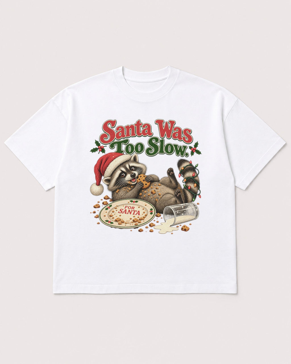 Mockup Boxy Heavyweight Tee White product