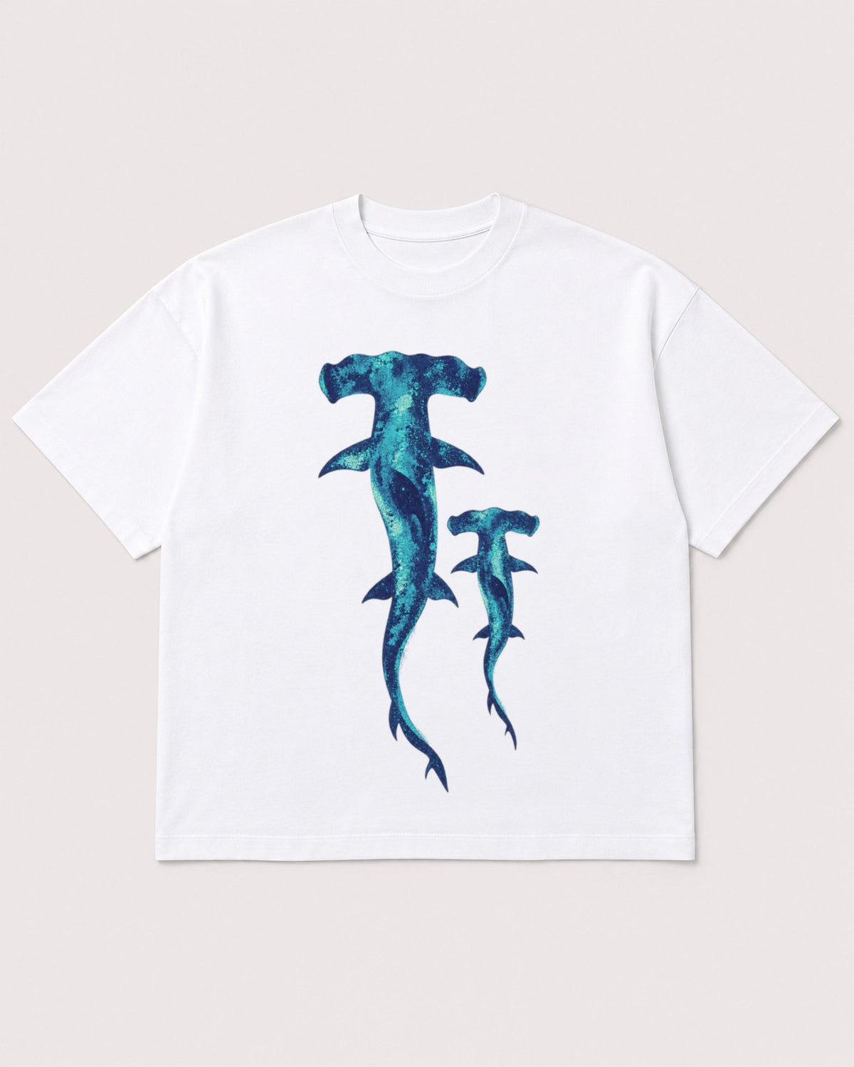 Mockup Boxy Heavyweight Tee White product