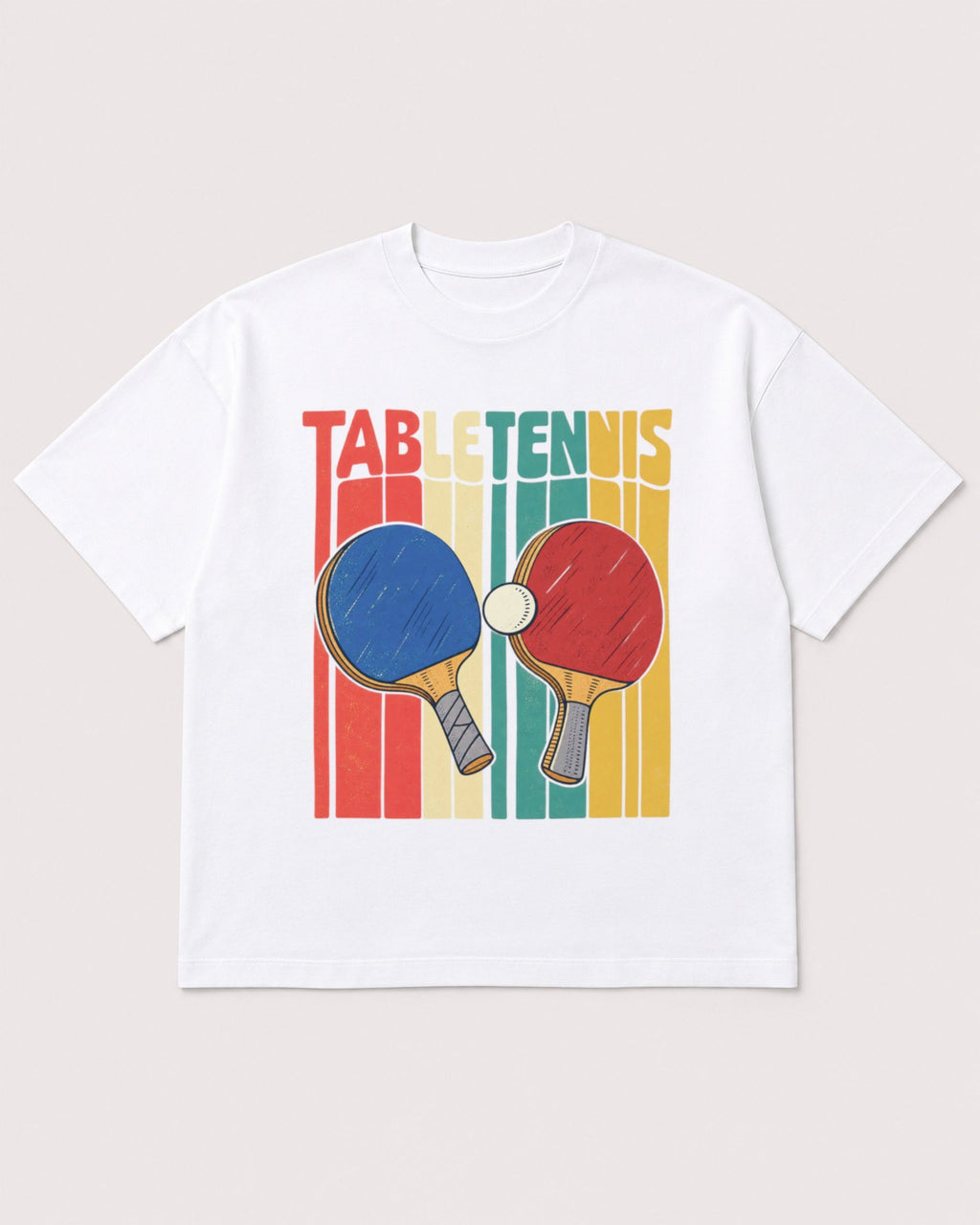Mockup Boxy Heavyweight Tee White product