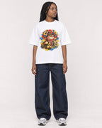 Mockup Boxy Heavyweight Tee White female full-body 04