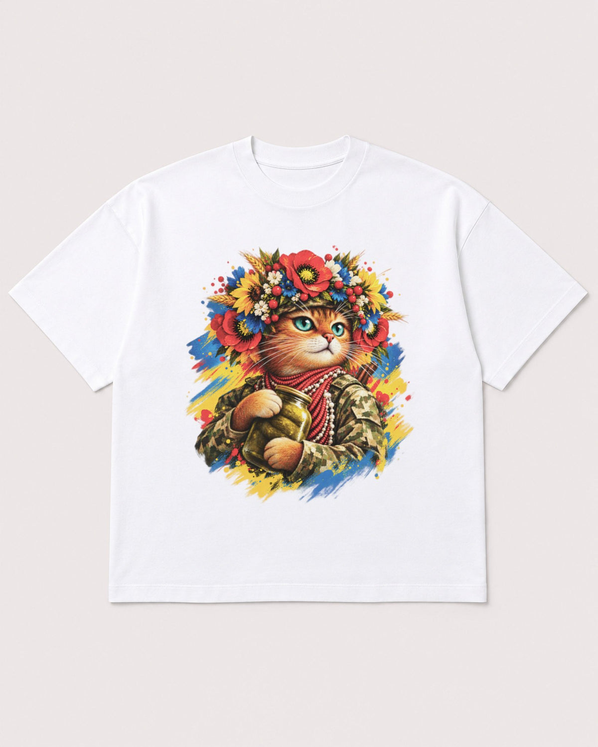 Mockup Boxy Heavyweight Tee White product