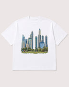 Mockup Boxy Heavyweight Tee White product