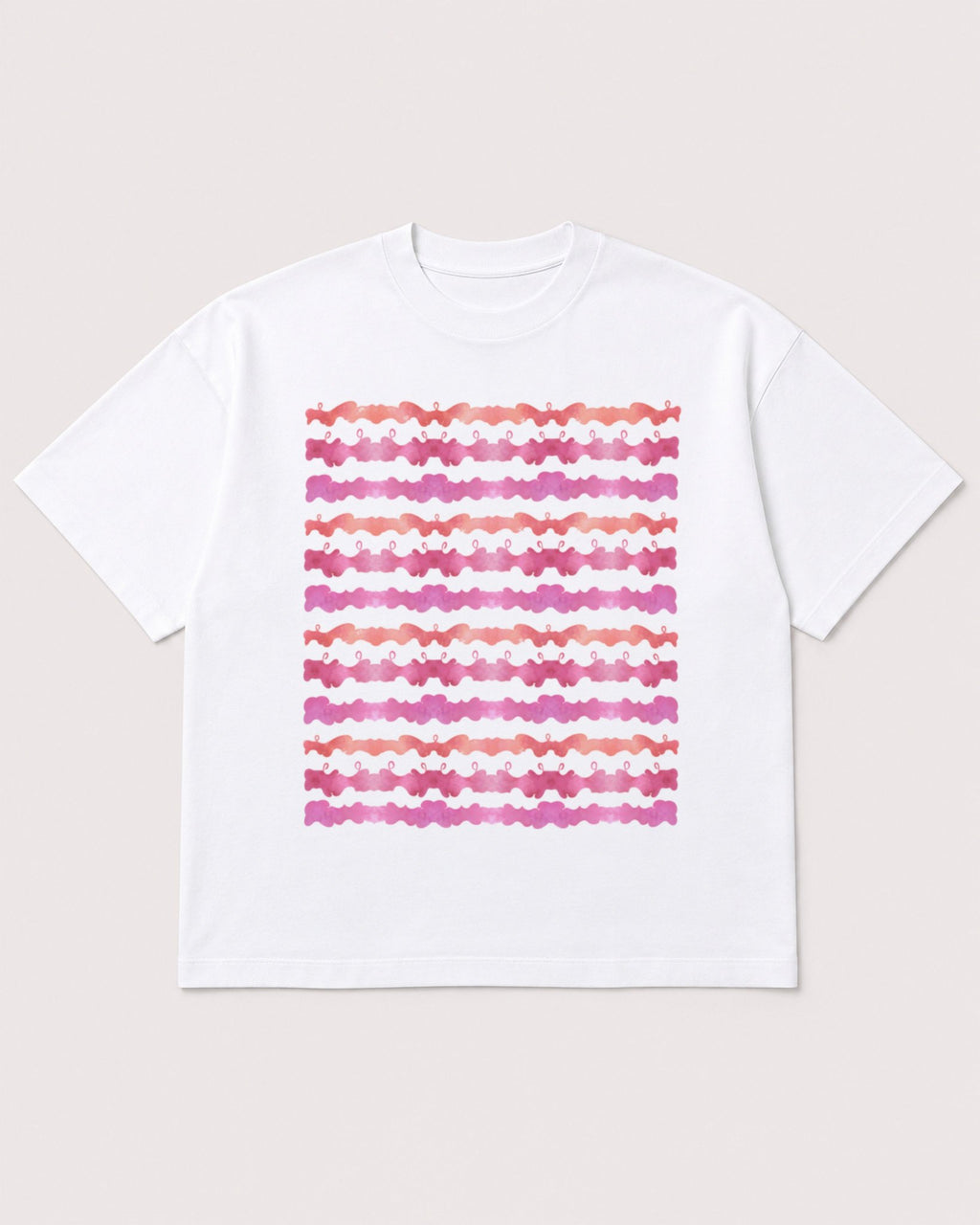 Mockup Boxy Heavyweight Tee White product