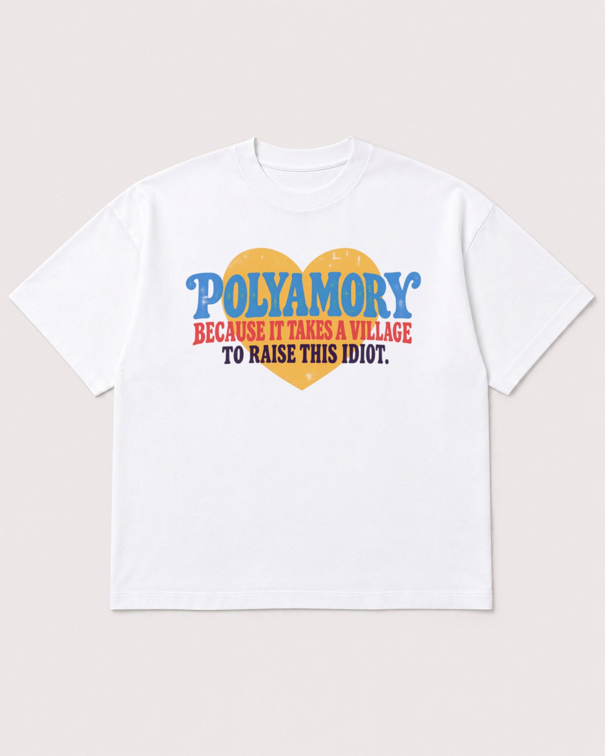 Mockup Boxy Heavyweight Tee White product
