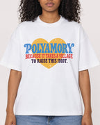 Mockup Boxy Heavyweight Tee White female close-up 05