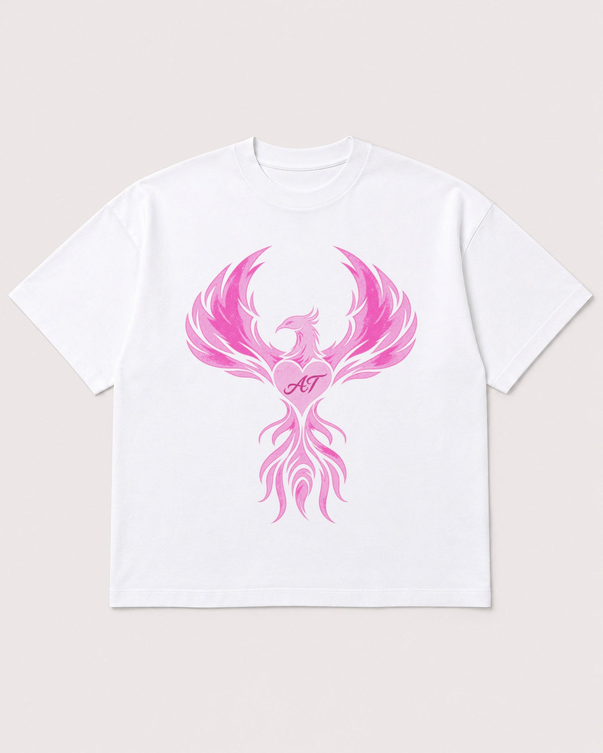 Mockup Boxy Heavyweight Tee White product