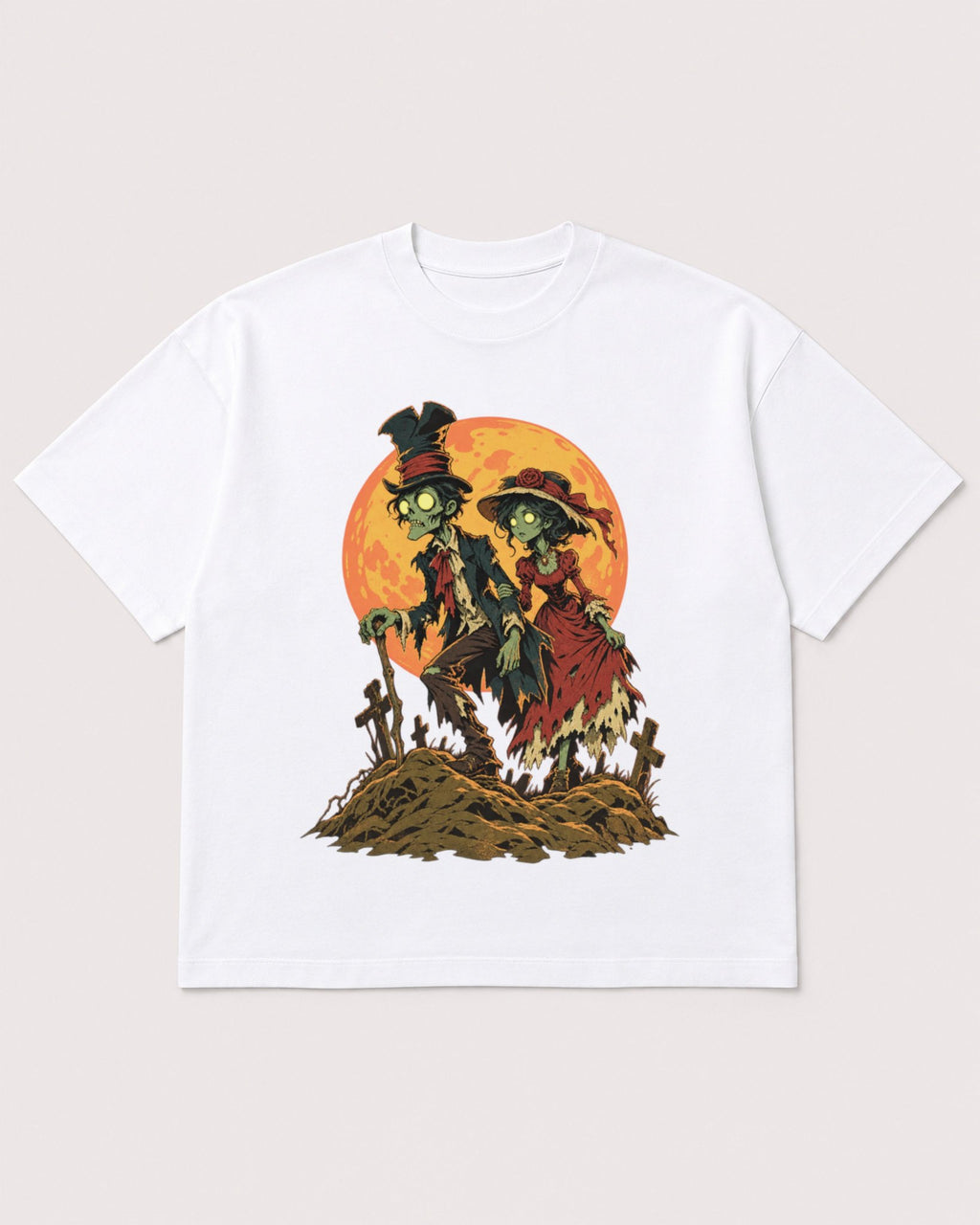 Mockup Boxy Heavyweight Tee White product