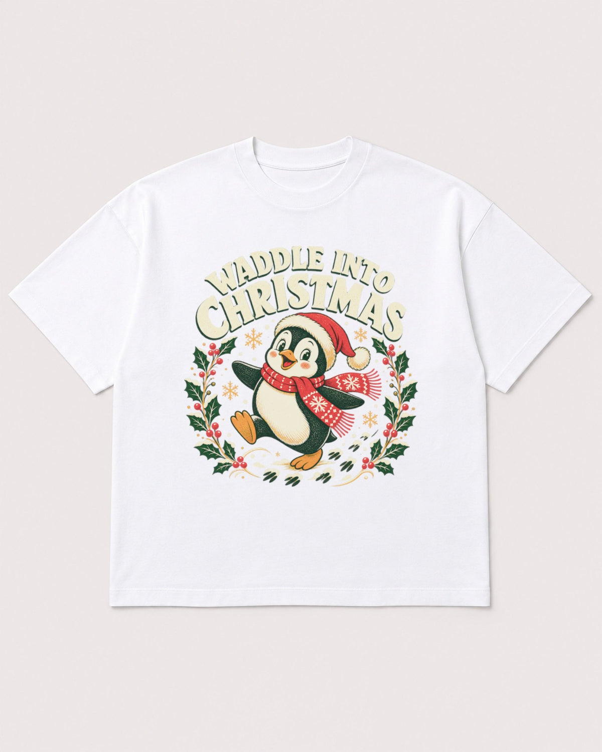 Mockup Boxy Heavyweight Tee White product