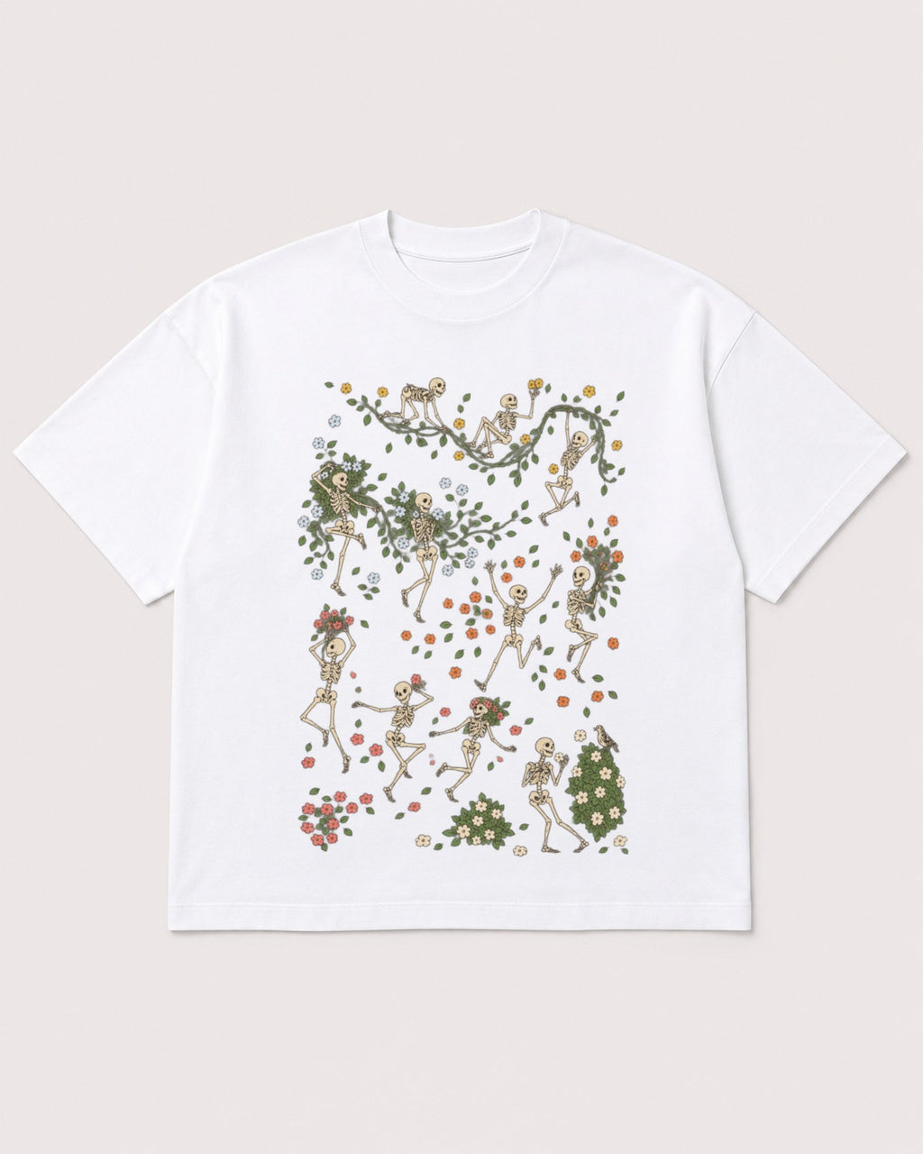 Mockup Boxy Heavyweight Tee White product