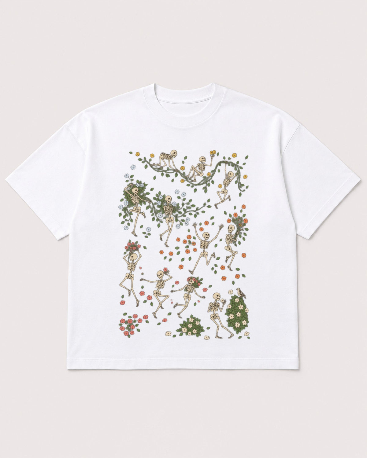 Mockup Boxy Heavyweight Tee White product