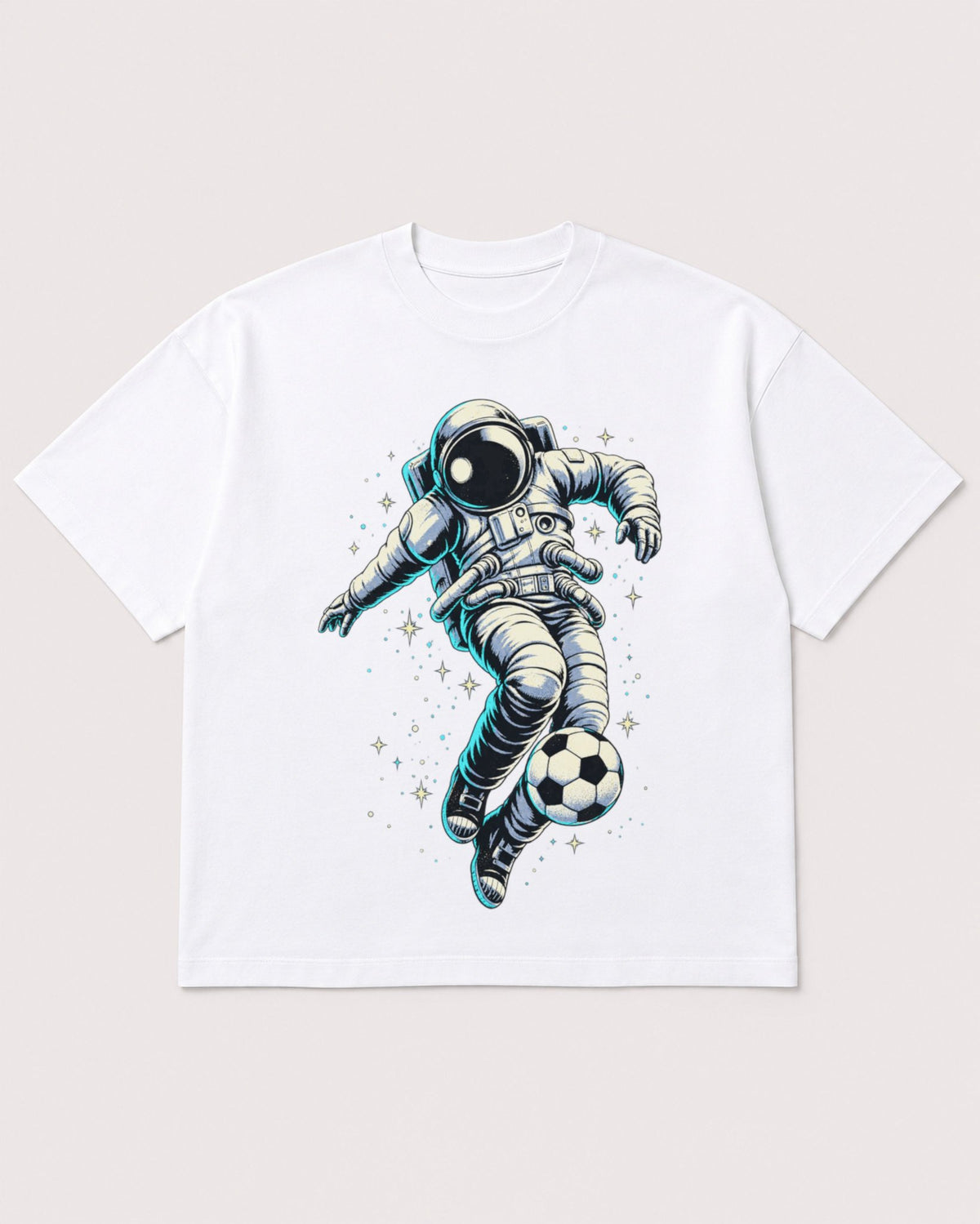 Mockup Boxy Heavyweight Tee White product