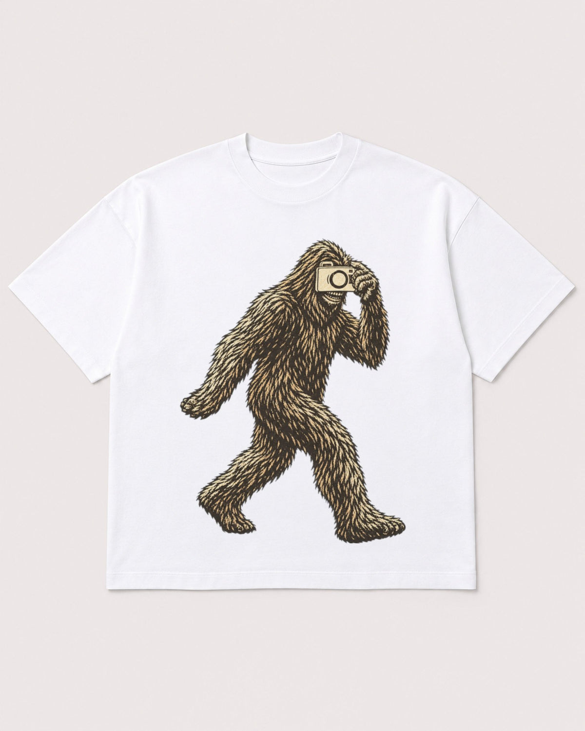 Mockup Boxy Heavyweight Tee White product