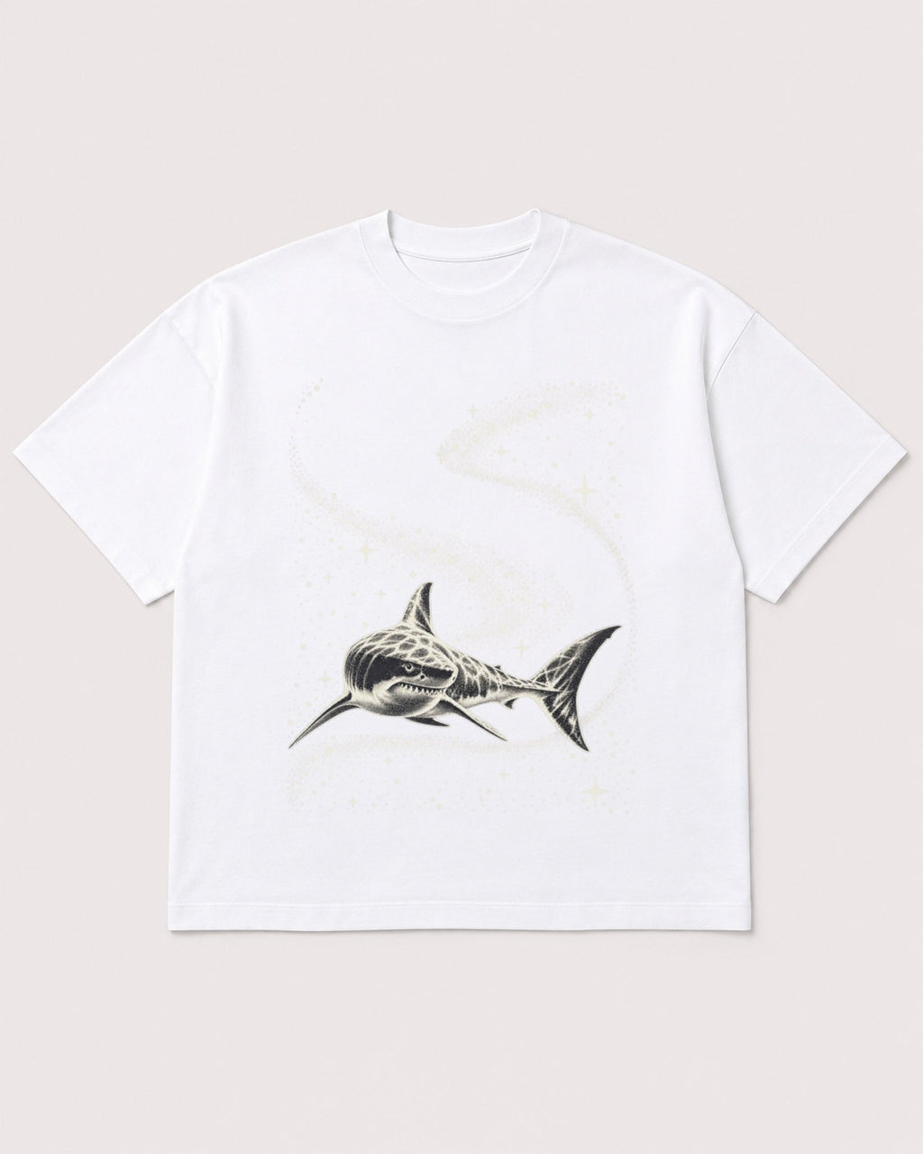 Mockup Boxy Heavyweight Tee White product
