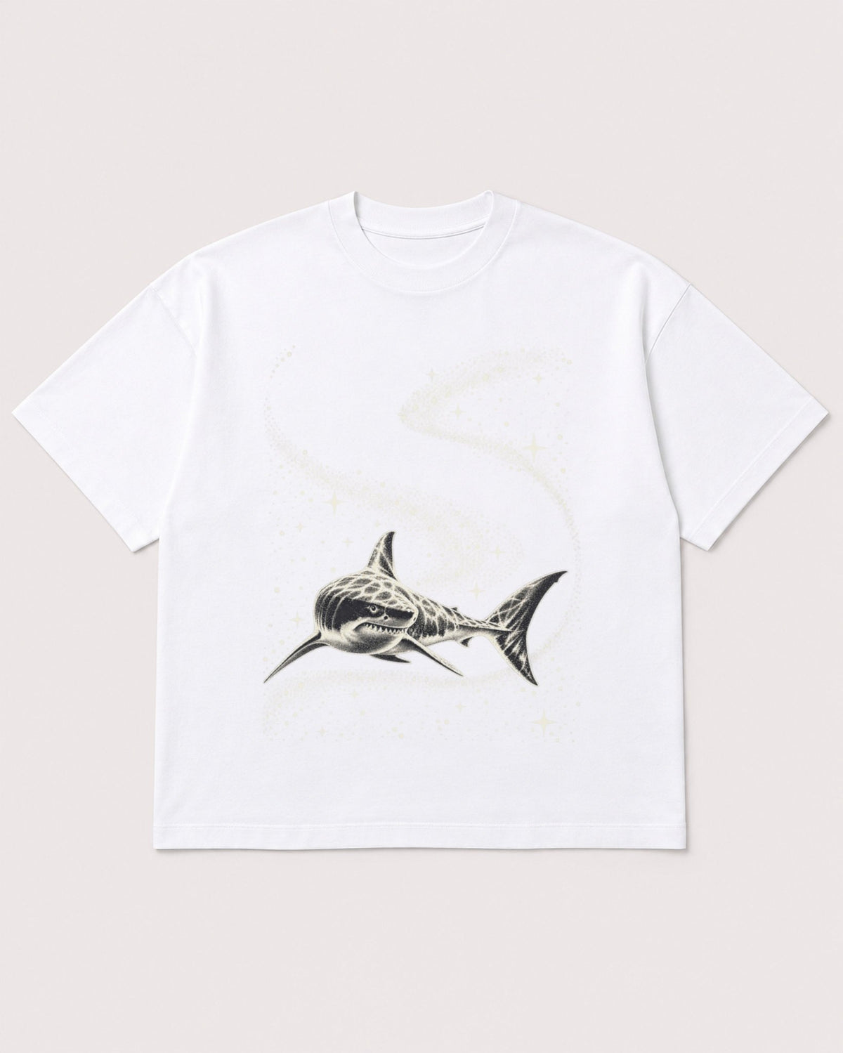 Mockup Boxy Heavyweight Tee White product