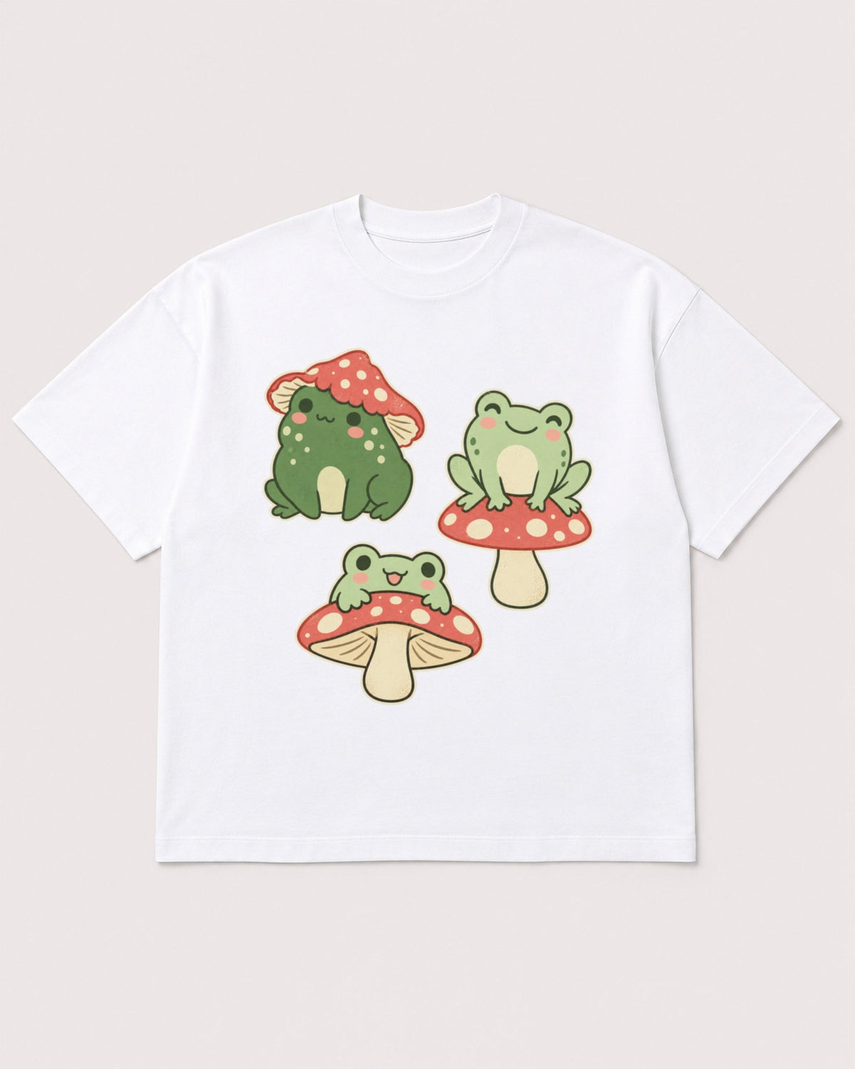 Mockup Boxy Heavyweight Tee White product
