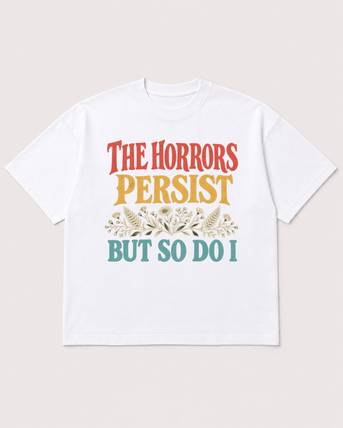 Mockup Boxy Heavyweight Tee White product