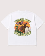 Mockup Boxy Heavyweight Tee White product