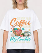 Mockup Boxy Heavyweight Tee White female close-up 19