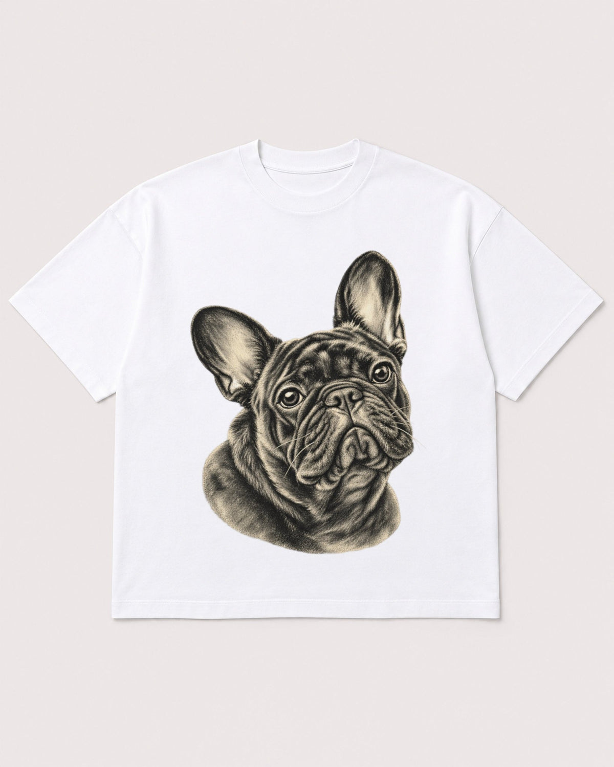Mockup Boxy Heavyweight Tee White product