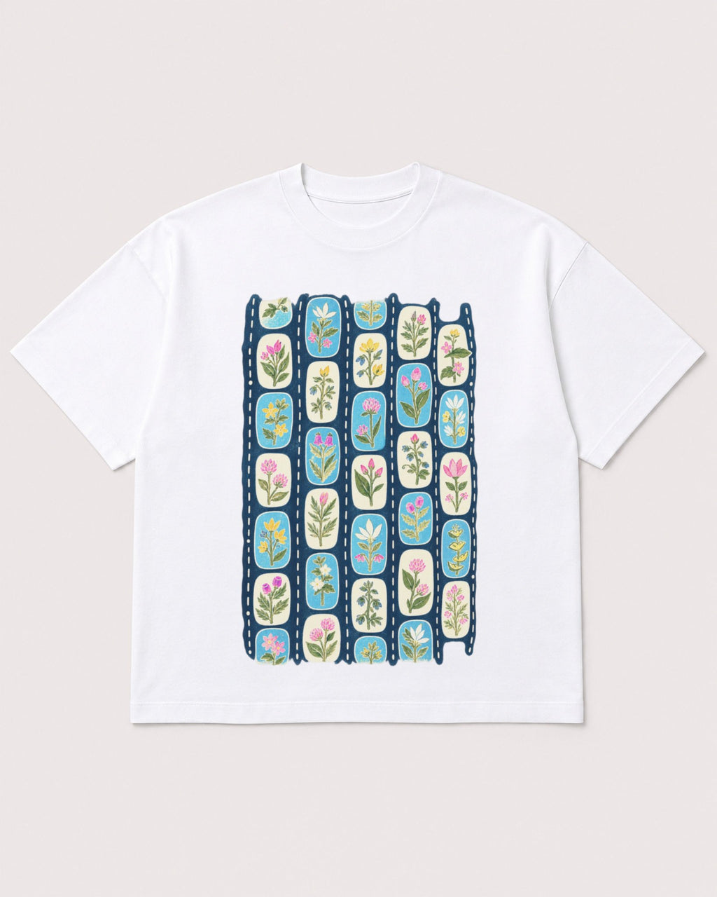 Mockup Boxy Heavyweight Tee White product