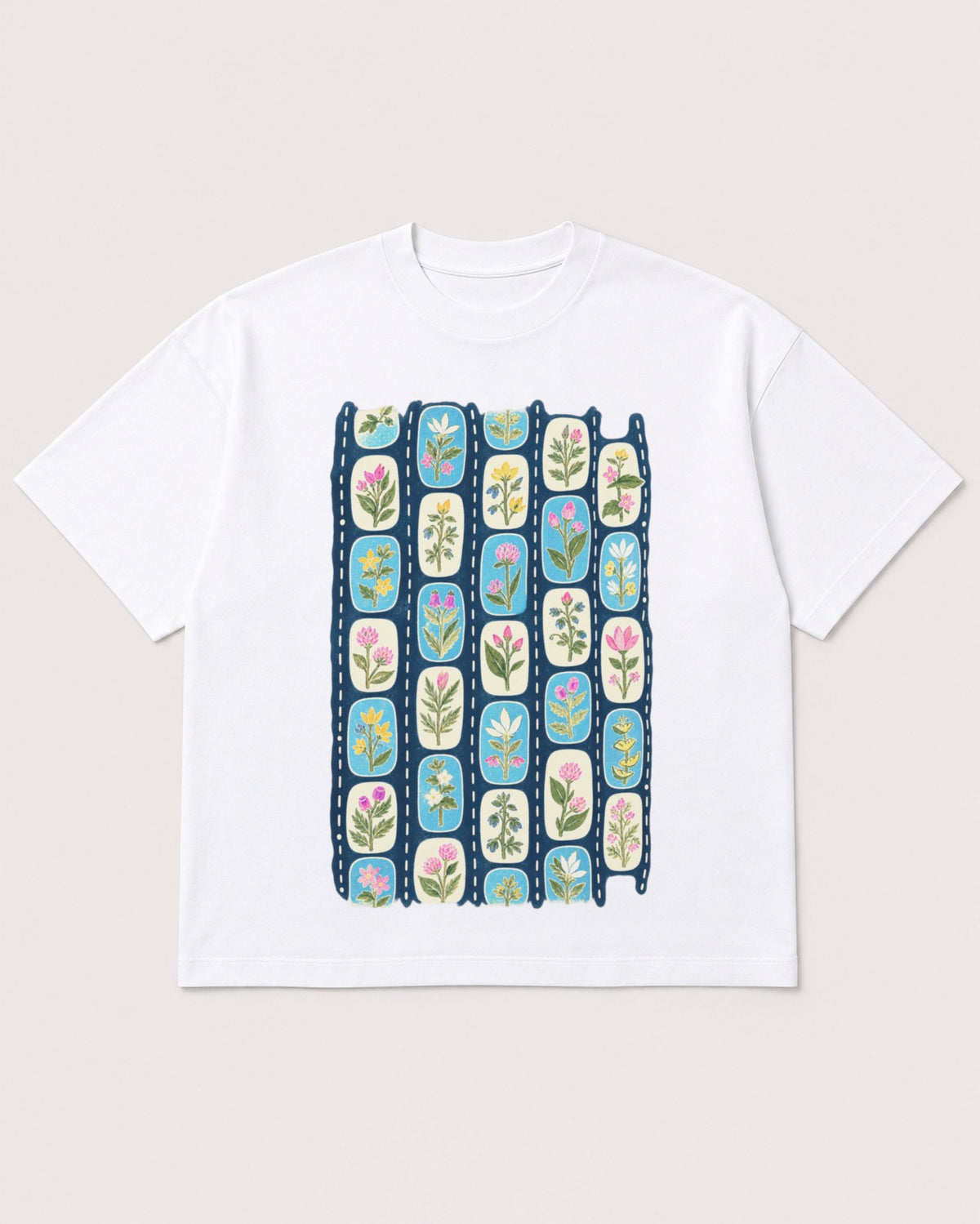 Mockup Boxy Heavyweight Tee White product
