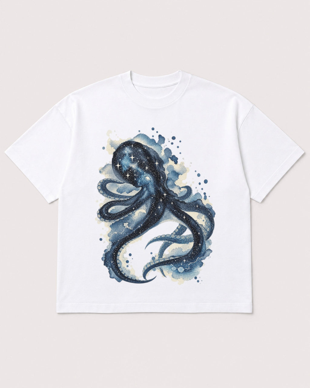 Mockup Boxy Heavyweight Tee White product