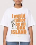 Mockup Boxy Heavyweight Tee White female close-up 16