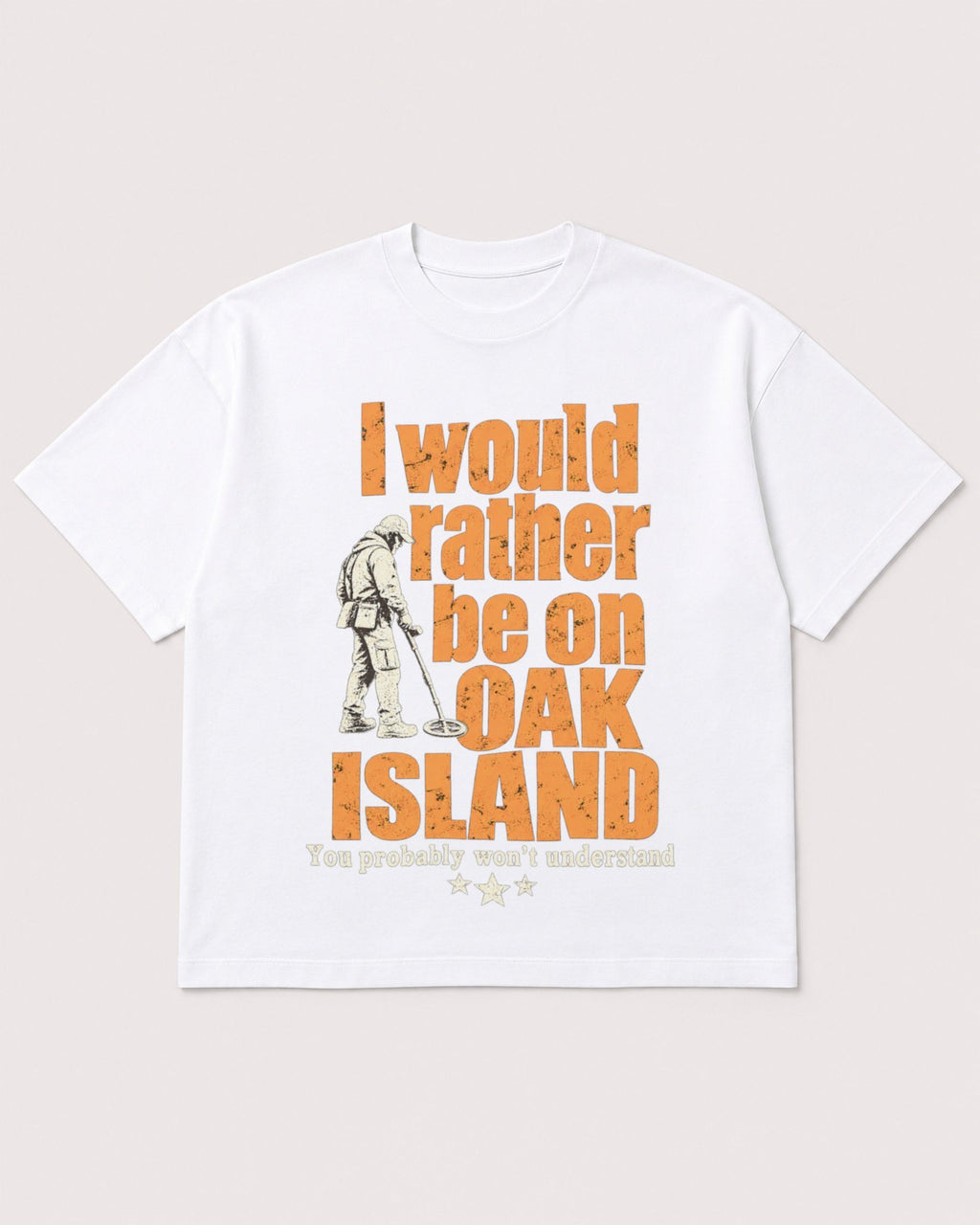 Mockup Boxy Heavyweight Tee White product