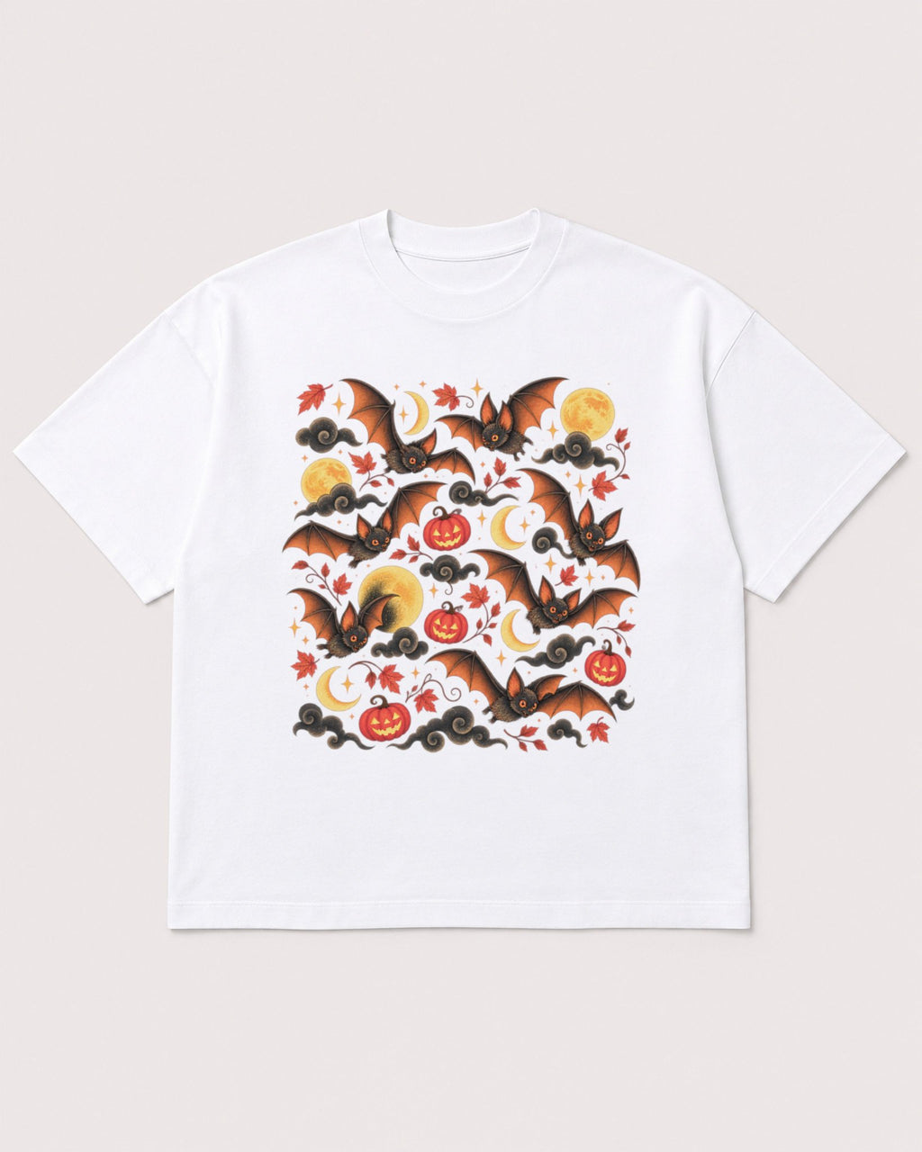 Mockup Boxy Heavyweight Tee White product