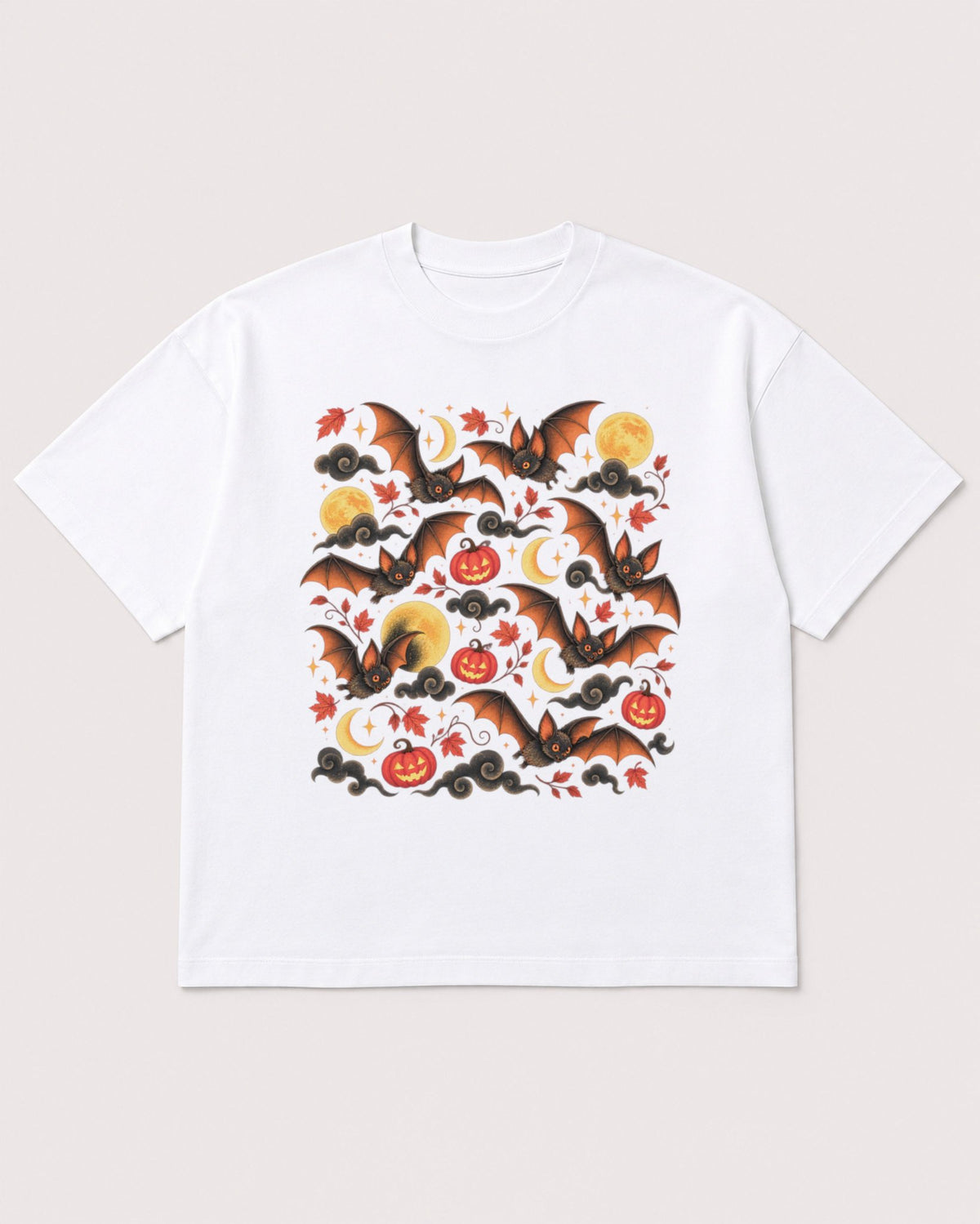 Mockup Boxy Heavyweight Tee White product