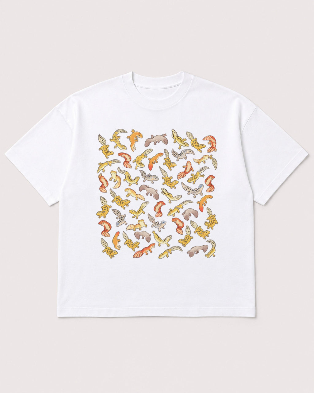 Mockup Boxy Heavyweight Tee White product