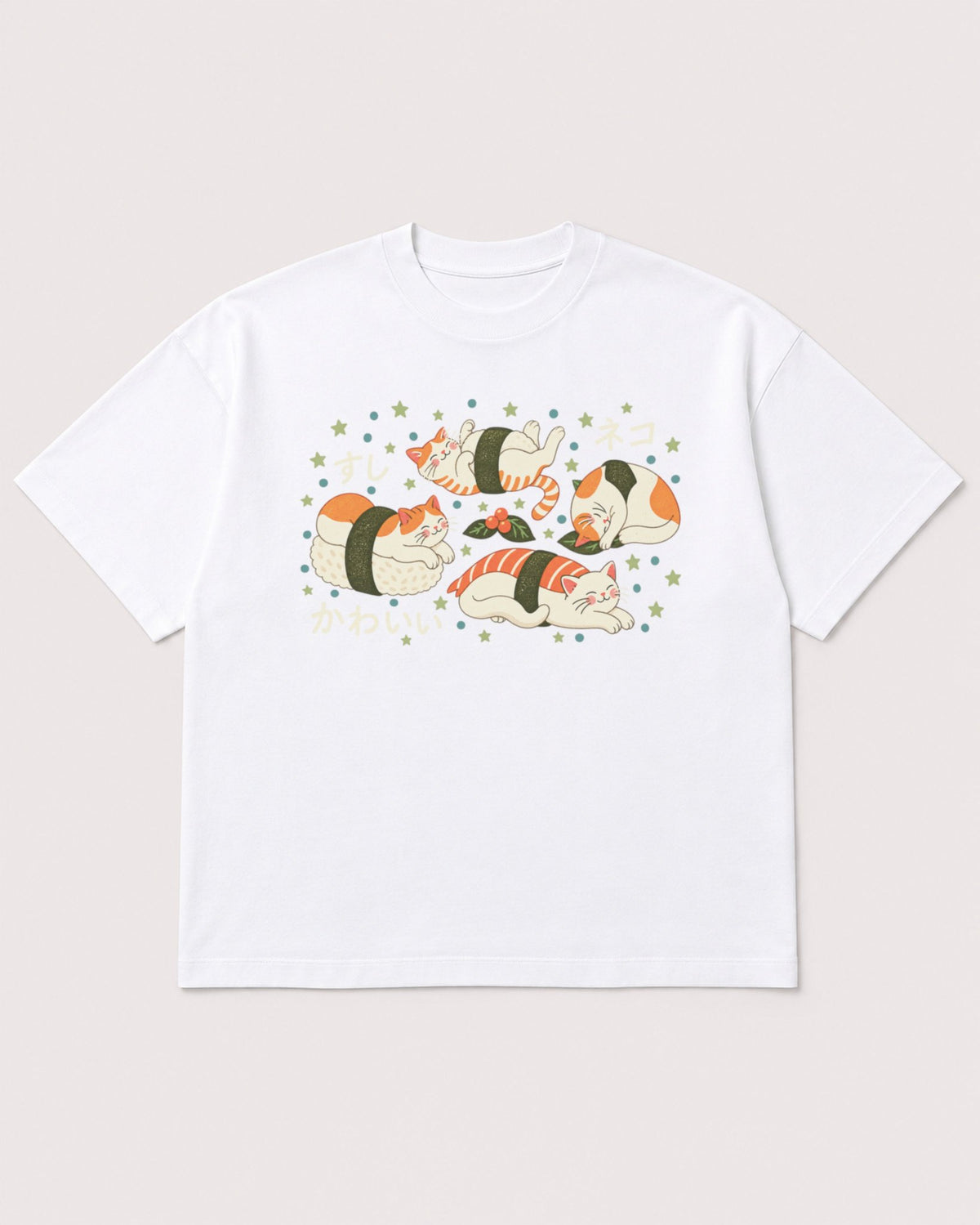 Mockup Boxy Heavyweight Tee White product