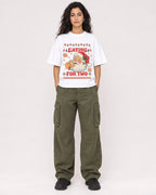 Mockup Boxy Heavyweight Tee White female full-body 07
