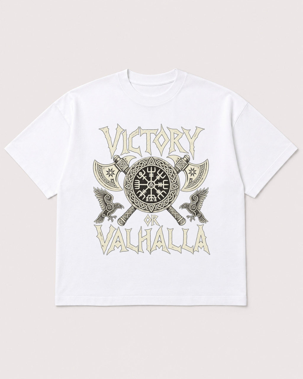 Mockup Boxy Heavyweight Tee White product