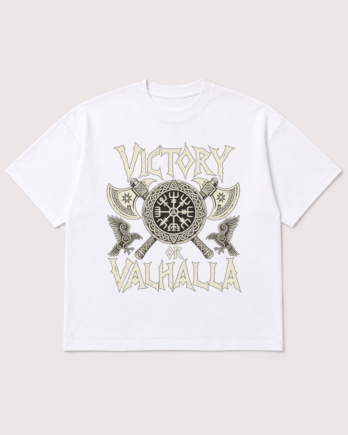 Mockup Boxy Heavyweight Tee White product
