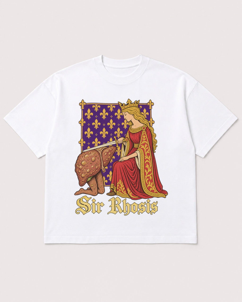 Mockup Boxy Heavyweight Tee White product