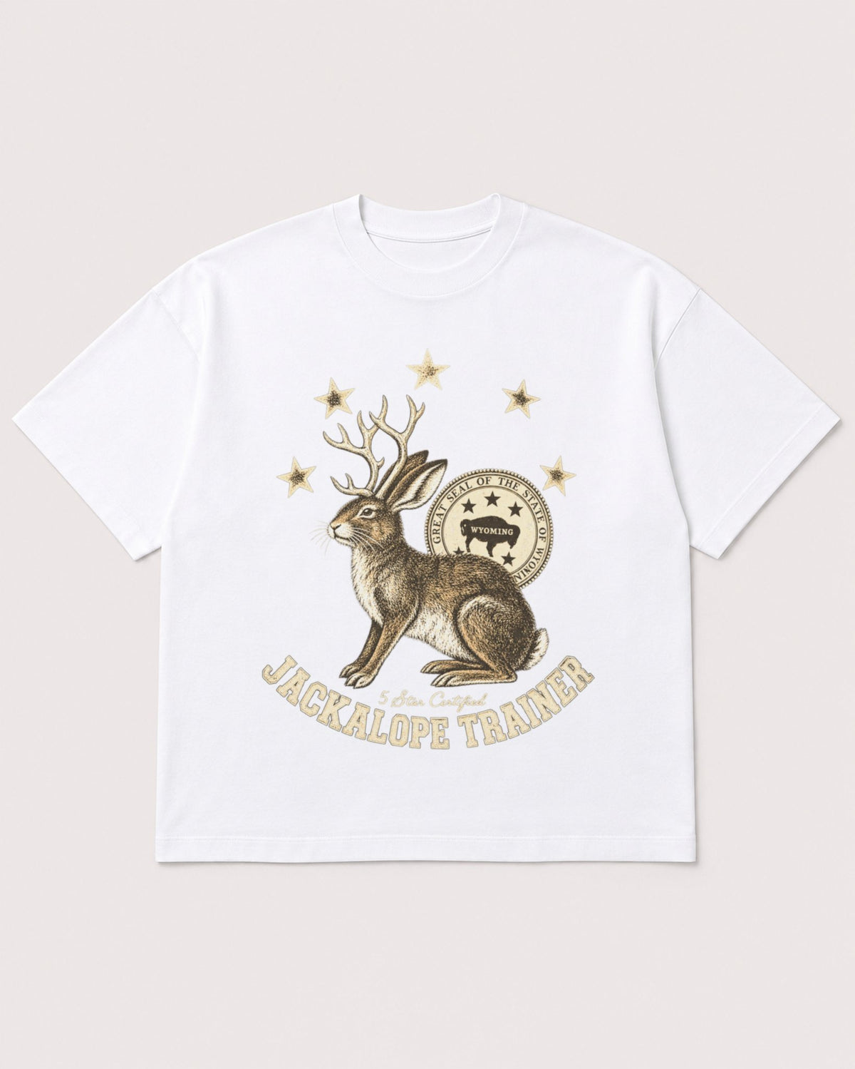 Mockup Boxy Heavyweight Tee White product