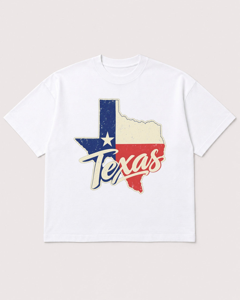 Mockup Boxy Heavyweight Tee White product