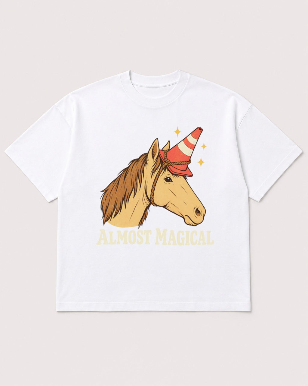 Mockup Boxy Heavyweight Tee White product