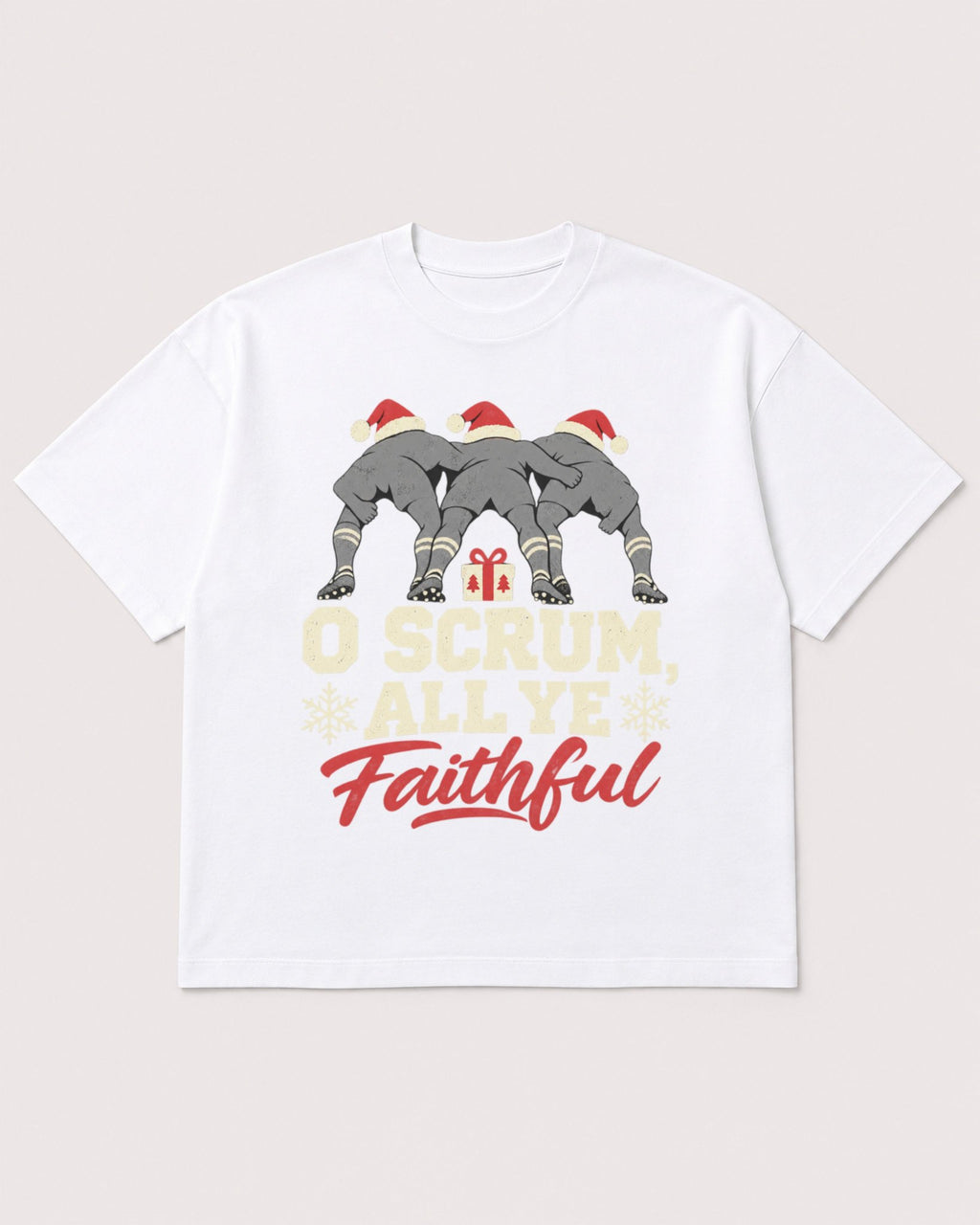 Mockup Boxy Heavyweight Tee White product